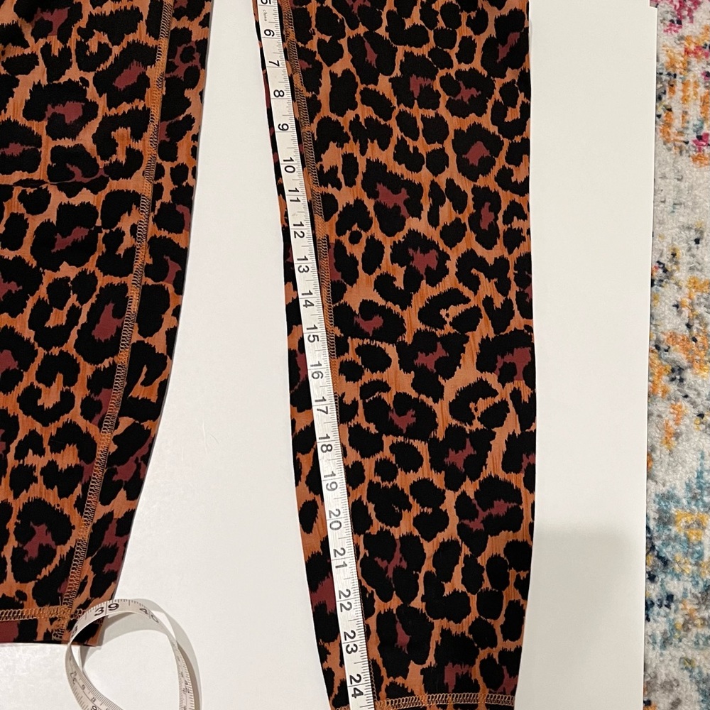J Crew weekend leopard print leggings - Picture 7 of 9